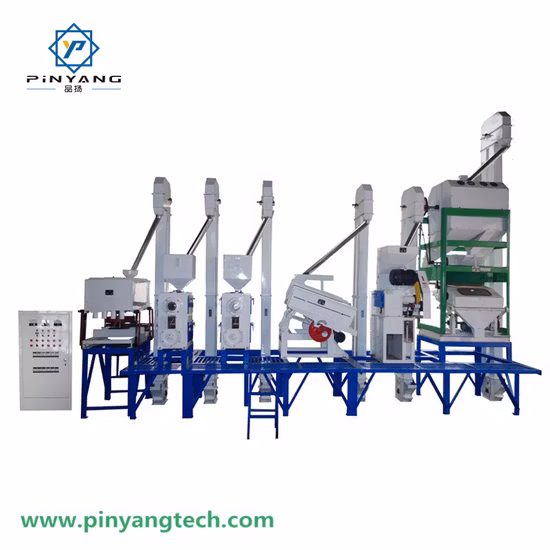 La fresatrice automatica per riso completamente attrezzata da 30-40 tonnellate / ora accetta pagamenti USDT in Nigeria