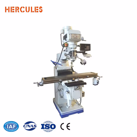 Fresatrice a torretta verticale M4 per metallo, mandrino Taiwan
