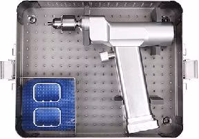 Utensili elettrici medici Set di frese e punte per craniotomia, strumenti neurochirurgici ortopedici
