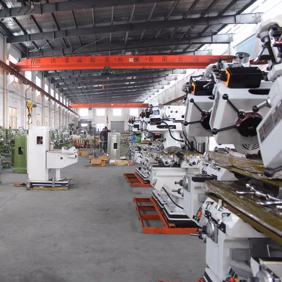 Fresatrice a torretta universale verticale orizzontale tipo ginocchio 4HW 5HW di alta qualità