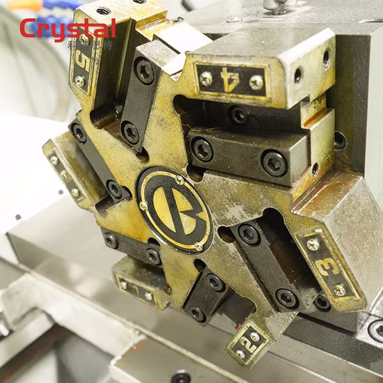 Il processo di lavoro del piccolo tornio CNC ad alta precisione Ck6432A è 450 mm/700 mm